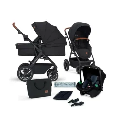Poussette trio B-Tour 3 en 1 Mink Pro noir
