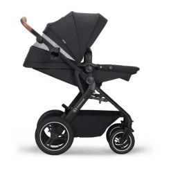 Poussette trio B-Tour 3 en 1 Mink Pro noir