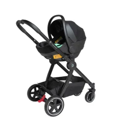 Poussette trio combiné Sienna + siège-auto i-Prim kaki/noir