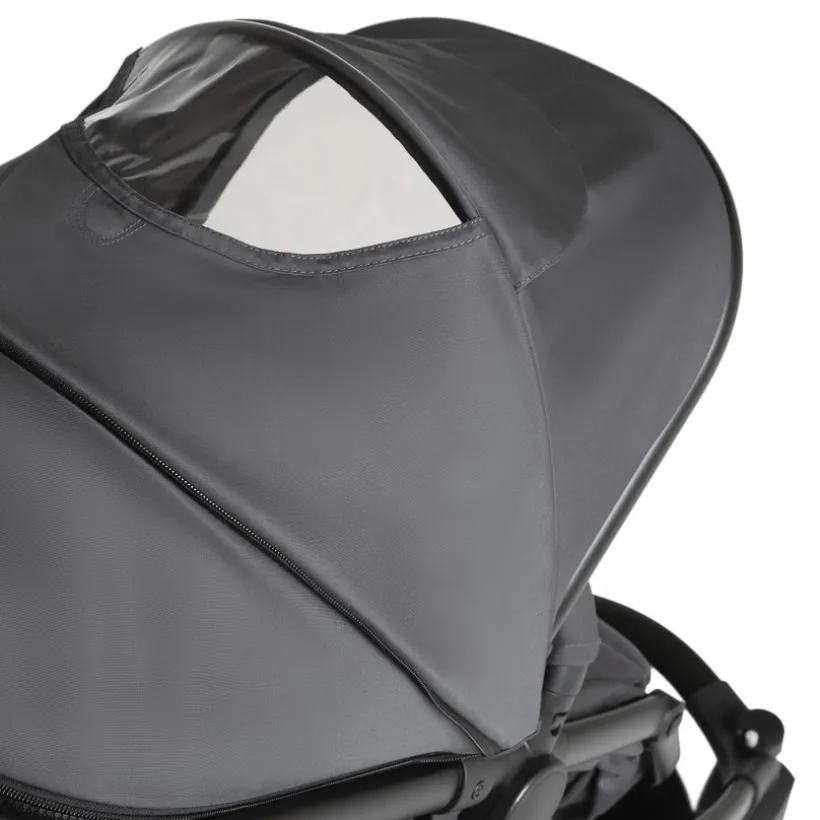 Poussette trio combiné Sienna + siège-auto i-Prim gris chiné