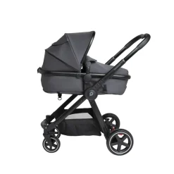 Poussette trio combiné Sienna + siège-auto i-Prim gris chiné
