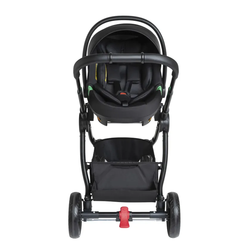Poussette trio combiné Sienna + siège-auto i-Prim gris chiné