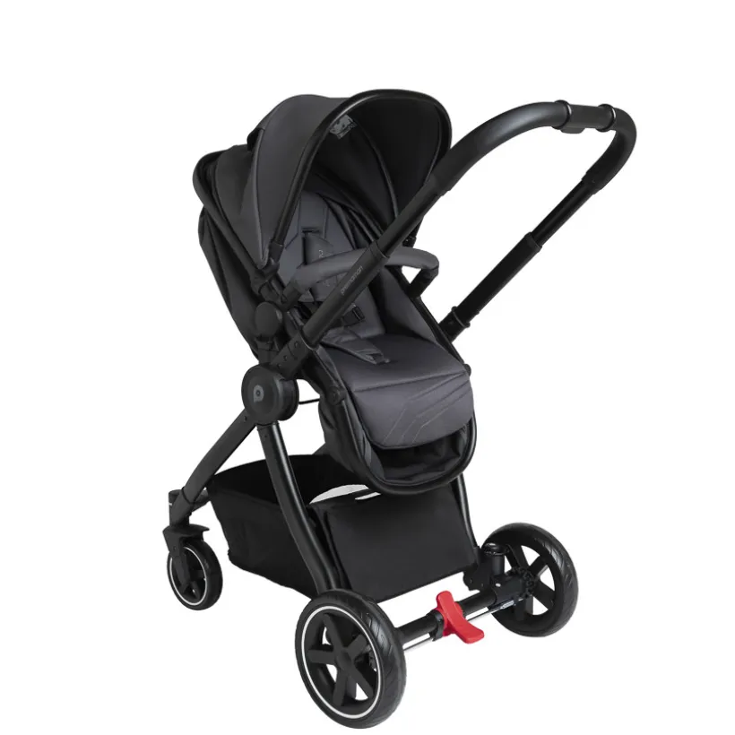 Poussette trio combiné Sienna + siège-auto i-Prim gris chiné