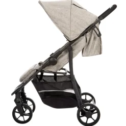 Poussette trio Triade avec siège-auto et nacelle gris