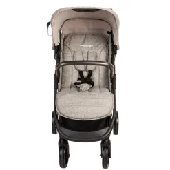 Poussette trio Triade avec siège-auto et nacelle gris