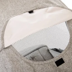 Poussette trio Triade avec siège-auto et nacelle gris