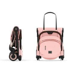 Poussette ultra-compacte Coya rosegold/peach pink