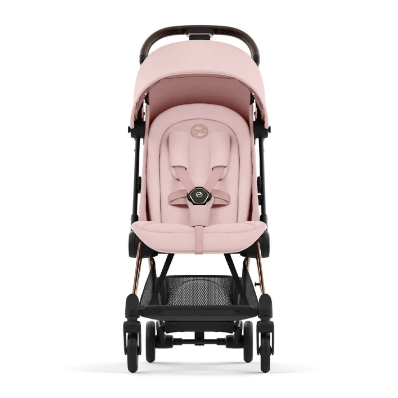 Poussette ultra-compacte Coya rosegold/peach pink