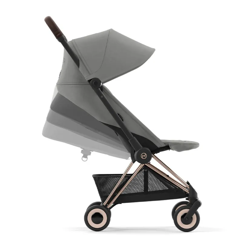 Poussette ultra-compacte Coya rosegold/mirage grey