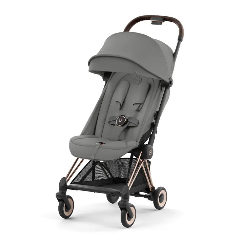 Poussette ultra-compacte Coya rosegold/mirage grey