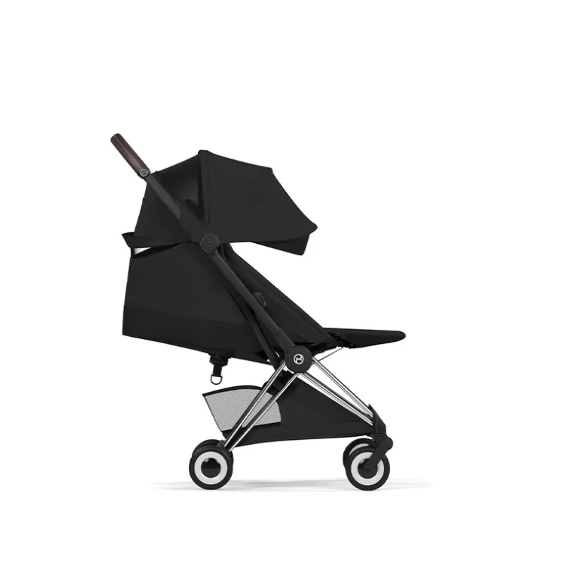 Poussette ultra-compacte Coya Style 2026 - chrome/sepia black