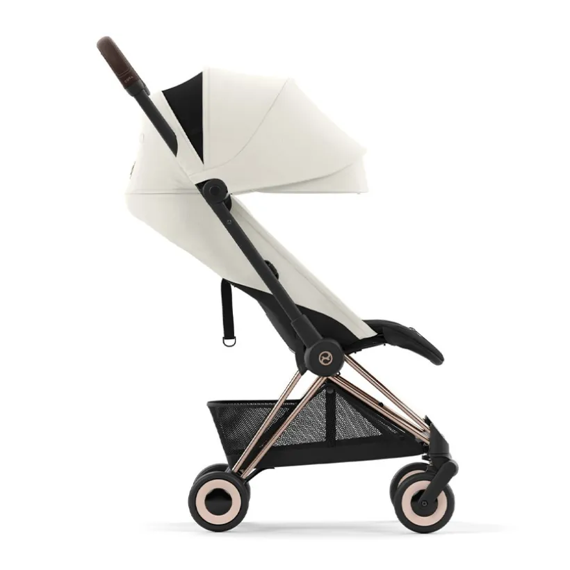 Poussette ultra-compacte Coya rosegold/off white