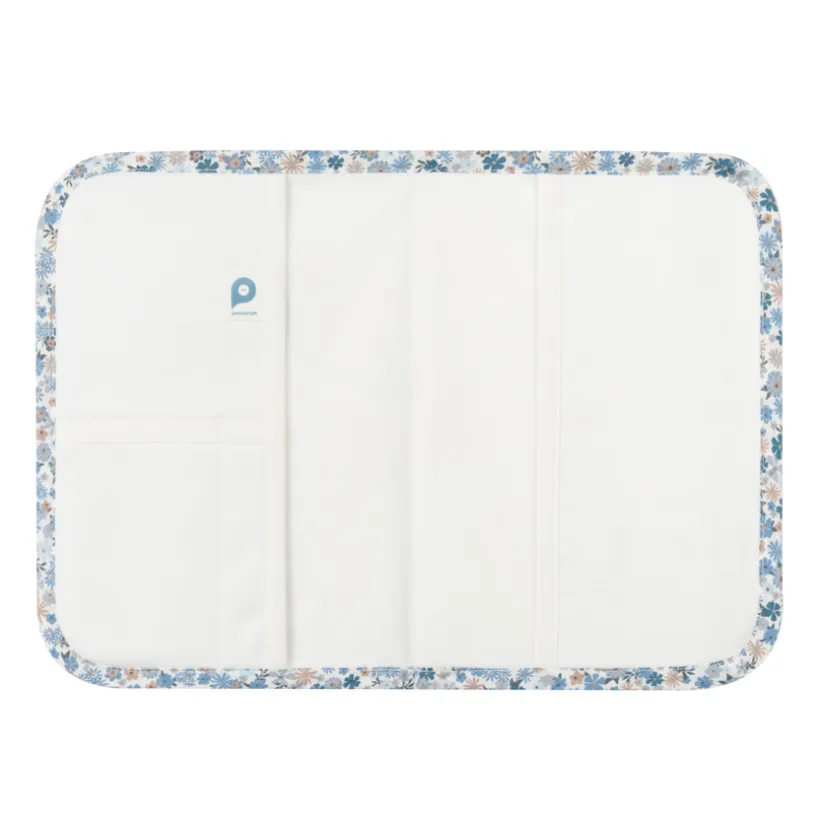 Protège carnet de santé en velours Tiny Flowers