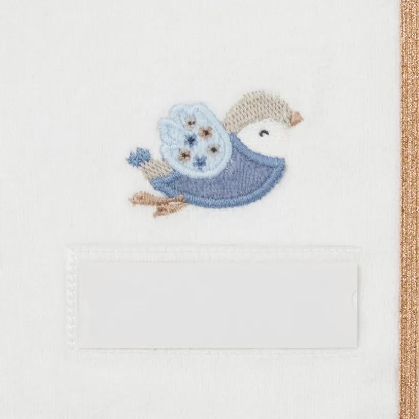 Protège carnet de santé en velours Tiny Flowers