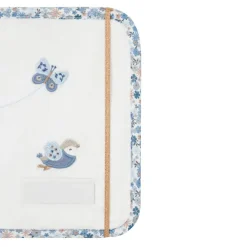 Protège carnet de santé en velours Tiny Flowers