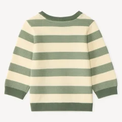 Pull bébé garçon en tricot rayé