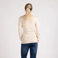 Pull de grossesse en tricot uni