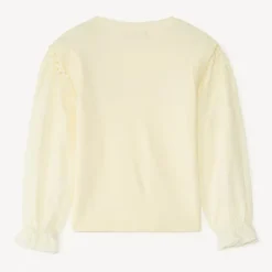 Pull 2-en-1 à manches longues fantaisie pour fille