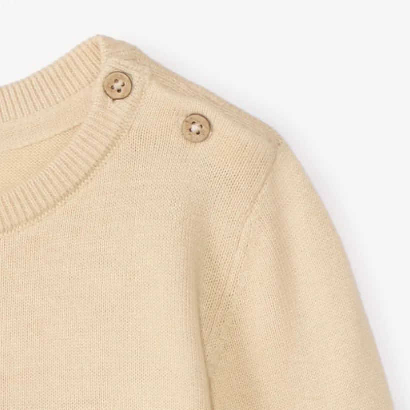 Pull en tricot fantaisie rayé pour bébé garçon