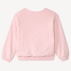 Pull en tricot à motifs brodés pour bébé fille