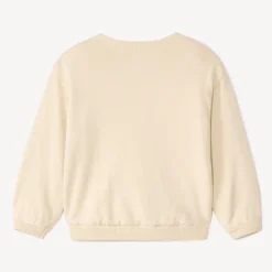 Pull en tricot à motifs brodés pour bébé fille