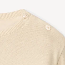Pull en tricot à motifs brodés pour bébé fille