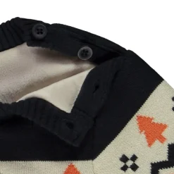 Pull en tricot print fantaisie pour bébé garçon