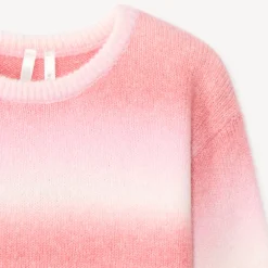 Pull à manches longues effet Tie and Dye pour bébé fille
