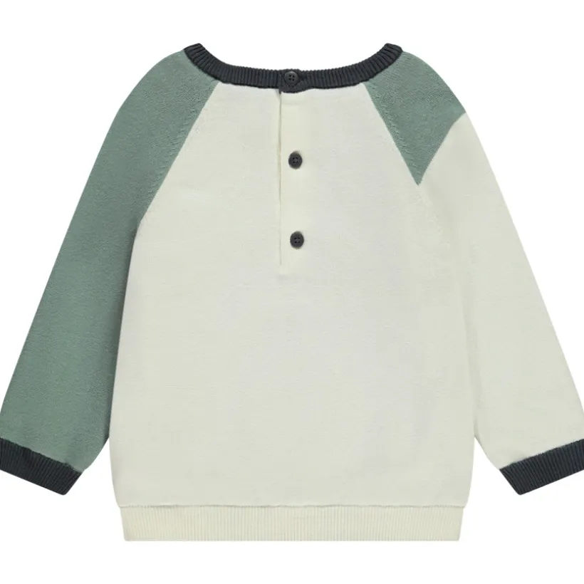 Pull manches longues fantaisie en tricot pour bébé garçon