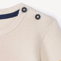Pull rayé en tricot fantaisie pour bébé garçon