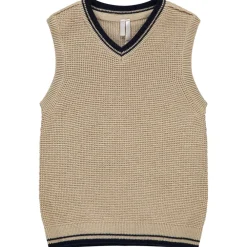 Pull sans manches en tricot pour bébé garçon