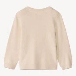 Pull uni en tricot avec print chien pour bébé garçon
