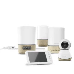 Purificateur d'air connecté 3 en 1 sons et veilleuse