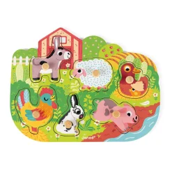 Puzzle en bois Happy Farm