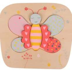 Puzzle en bois papillon 8 pièces