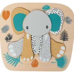 Puzzle en bois 8pcs - Éléphant