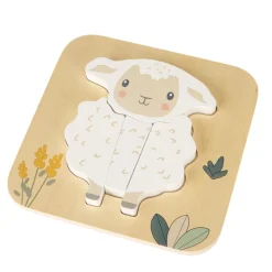 Puzzle en bois 4 pièces Mouton