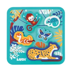 Puzzle en mousse waterproof Animaux de la jungle