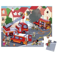 Puzzle 24 pièces Pompiers