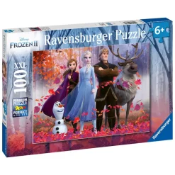 Puzzle 100 Pièces XXL La Magie Forêt La Reine des Neiges 2
