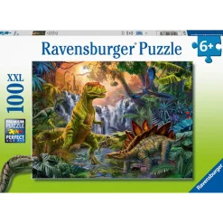 Puzzle 100 Pièces XXL l'Oasis des Dinosaures