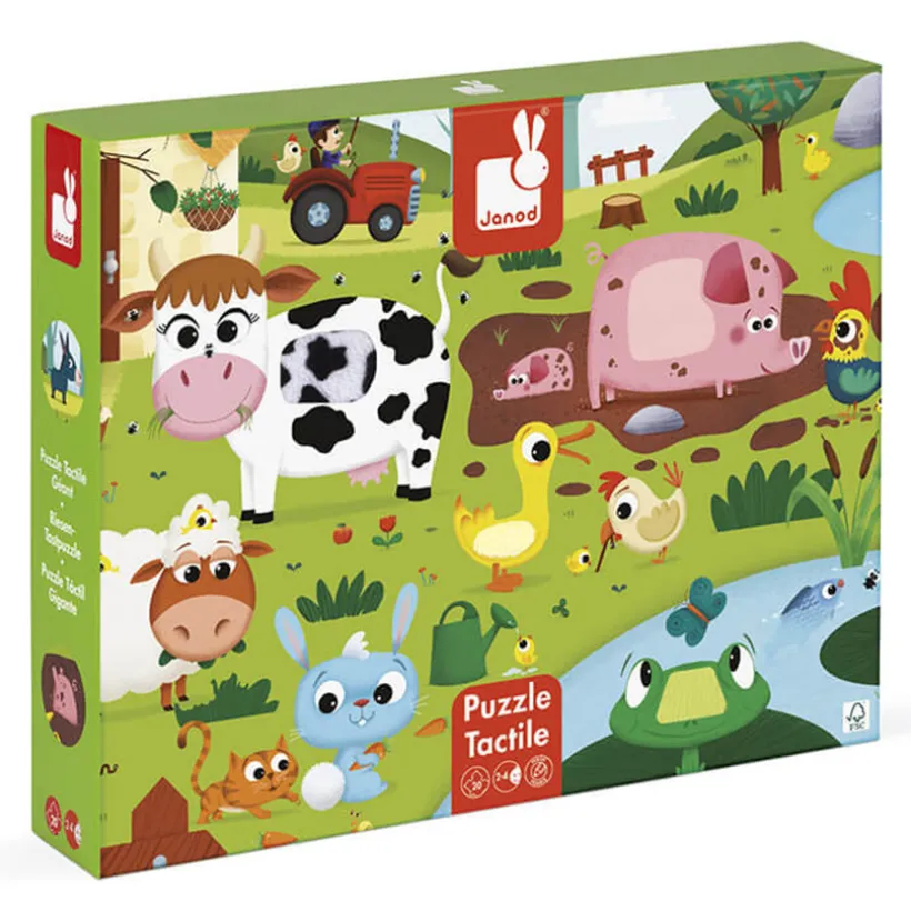 Puzzle Tactile Ferme