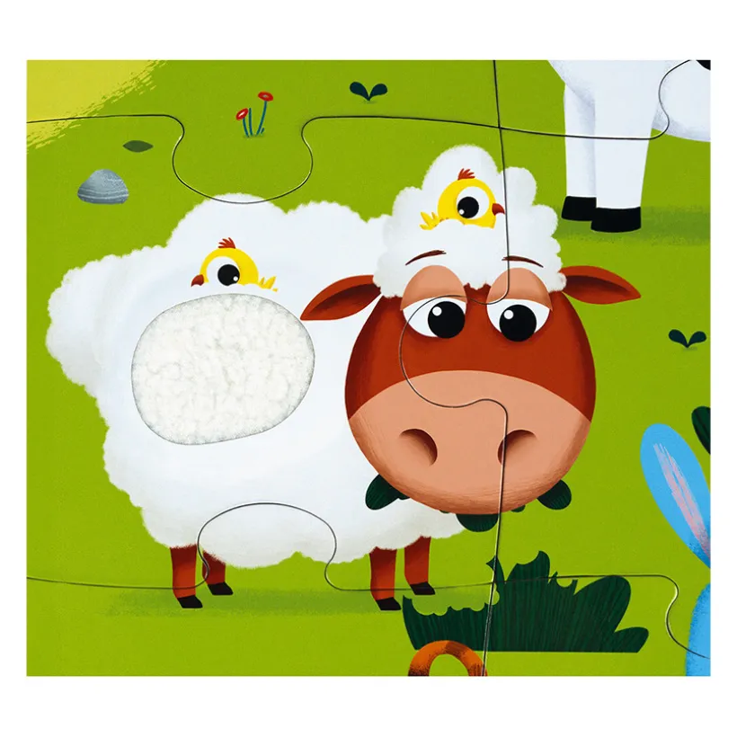 Puzzle Tactile Ferme