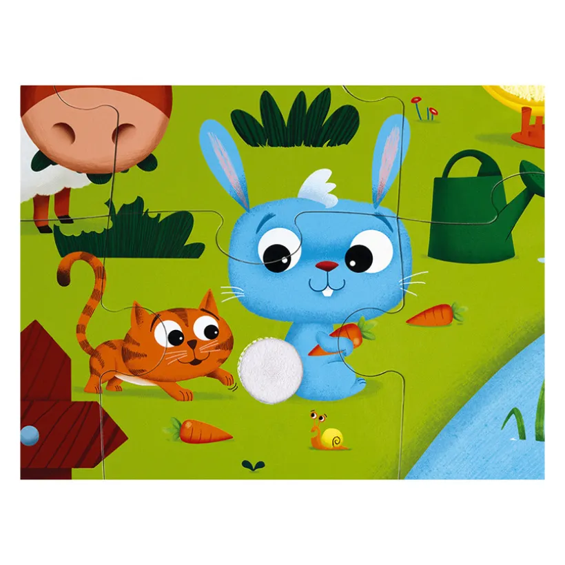 Puzzle Tactile Ferme
