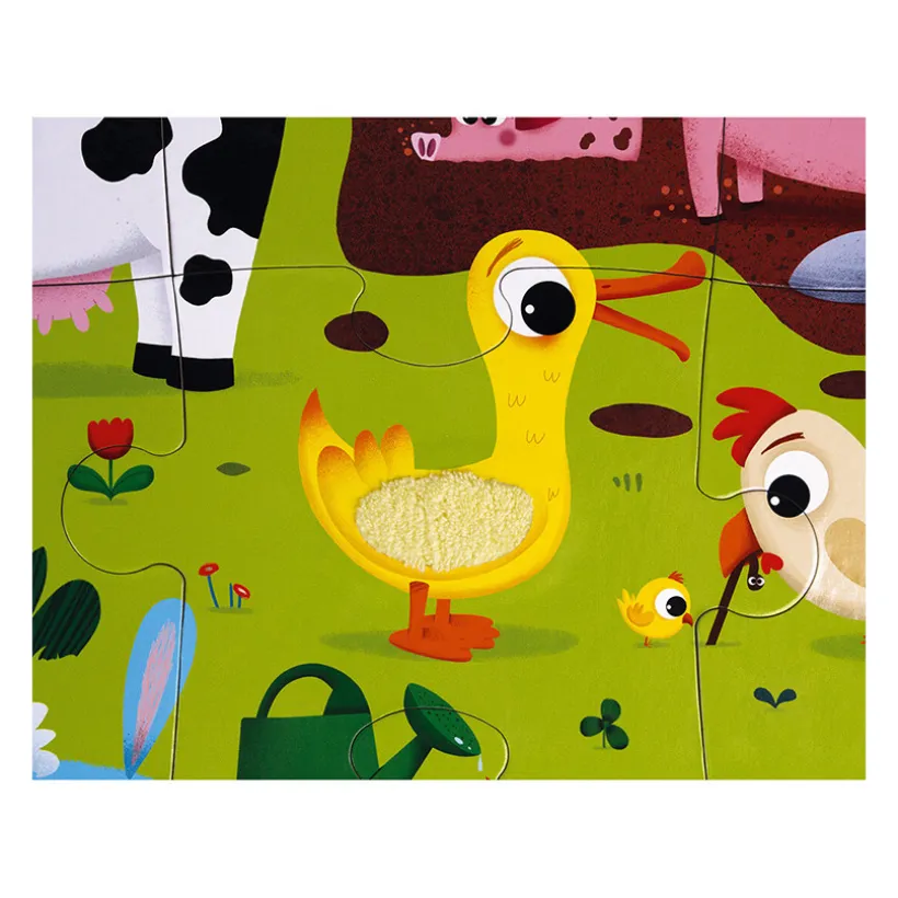 Puzzle Tactile Ferme