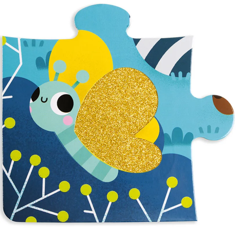 Puzzle tactile Les animaux de la forêt 20 pièces