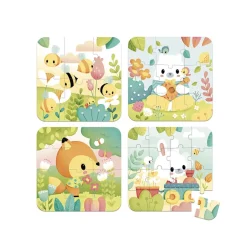 Puzzle évolutif 6 à 16 pièces