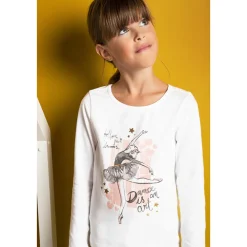 Pyjama en jersey print danseuse pour enfant fille