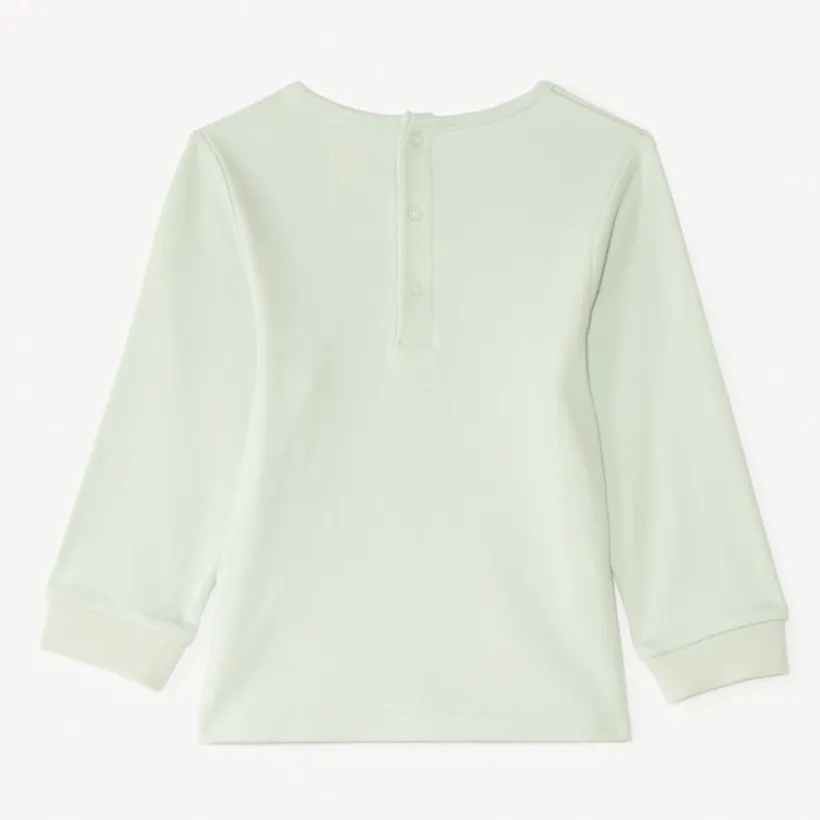 Pyjama 2 pièces en interlock t-shirt manches longues + pantalon pour bébé garçon (finitions différentes selon l'âge)