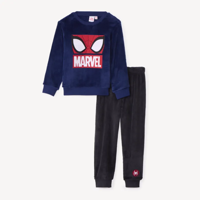 Pyjama 2 pièces en sherpa Spider-Man Marvel pour garçon